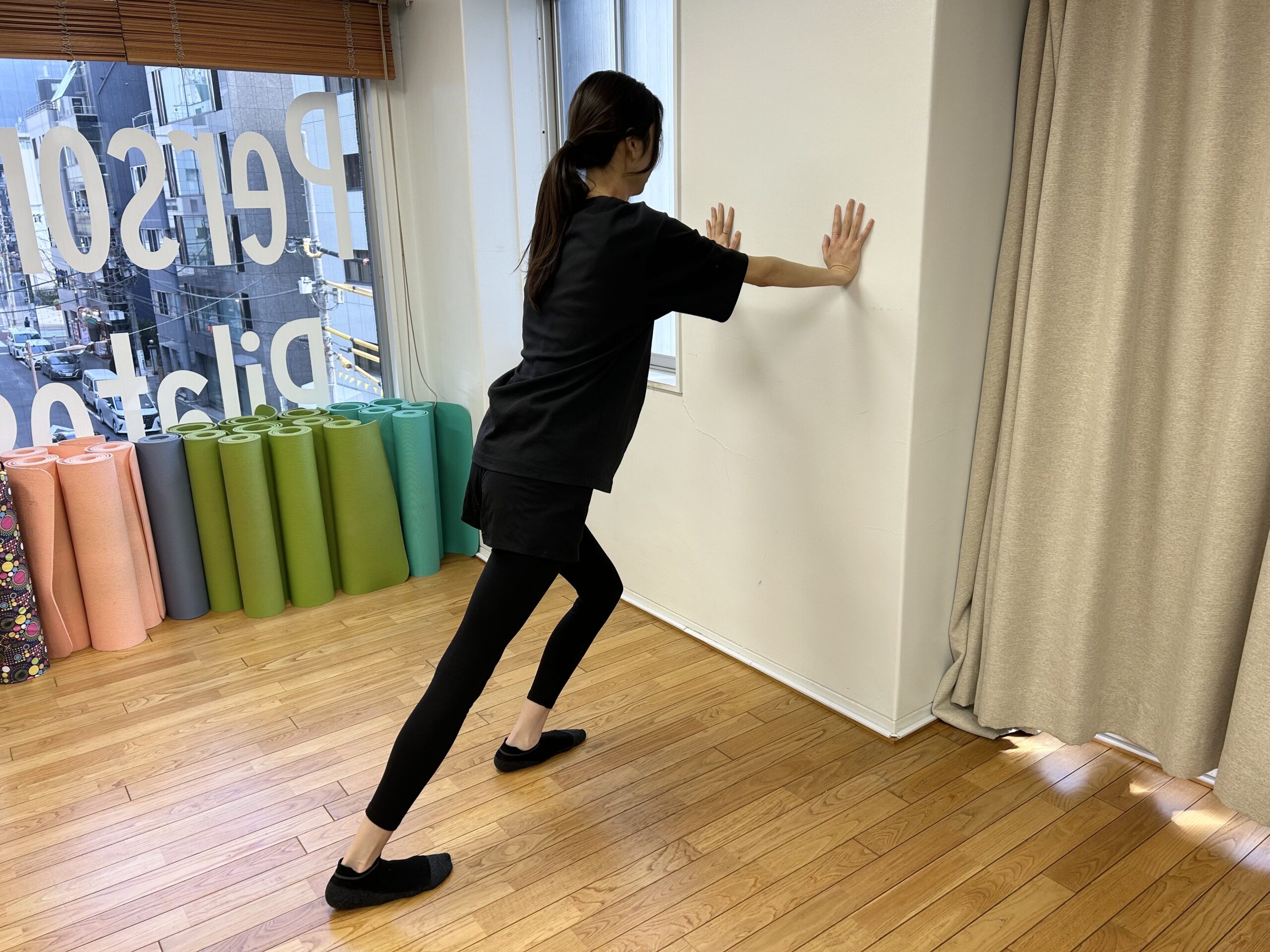 アキレス腱ストレッチ