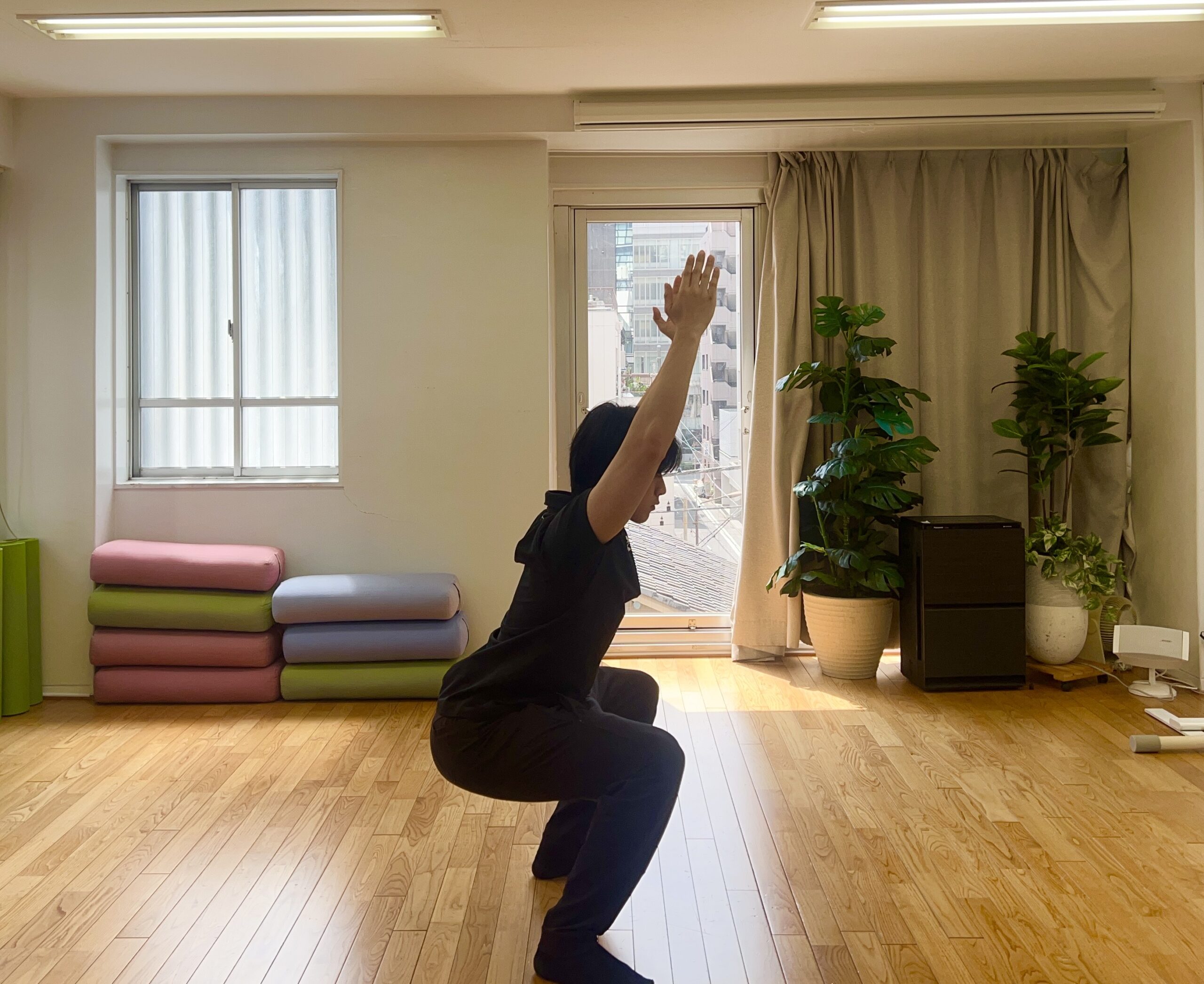 オーバーヘッドスクワット