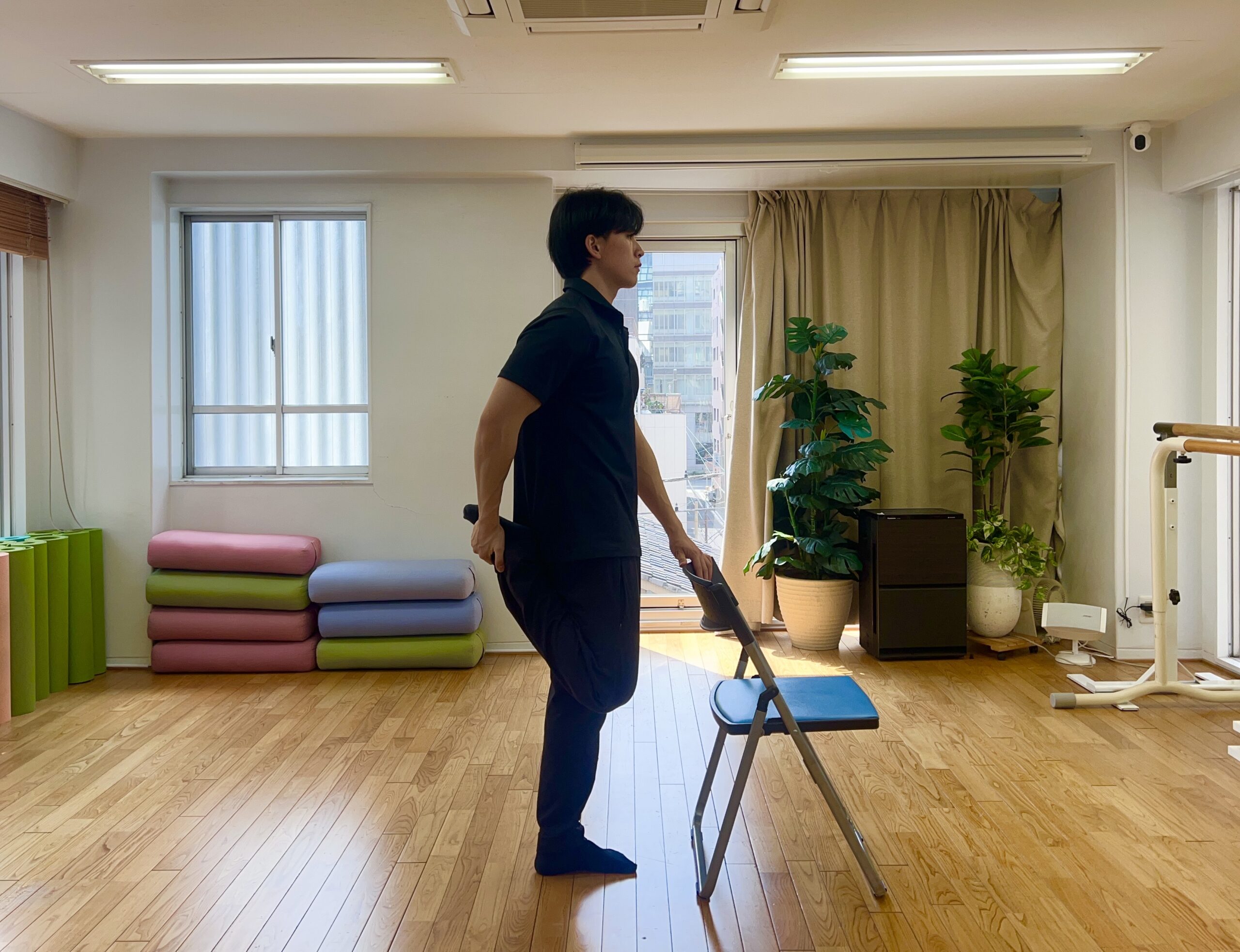 大腿四頭筋のストレッチ