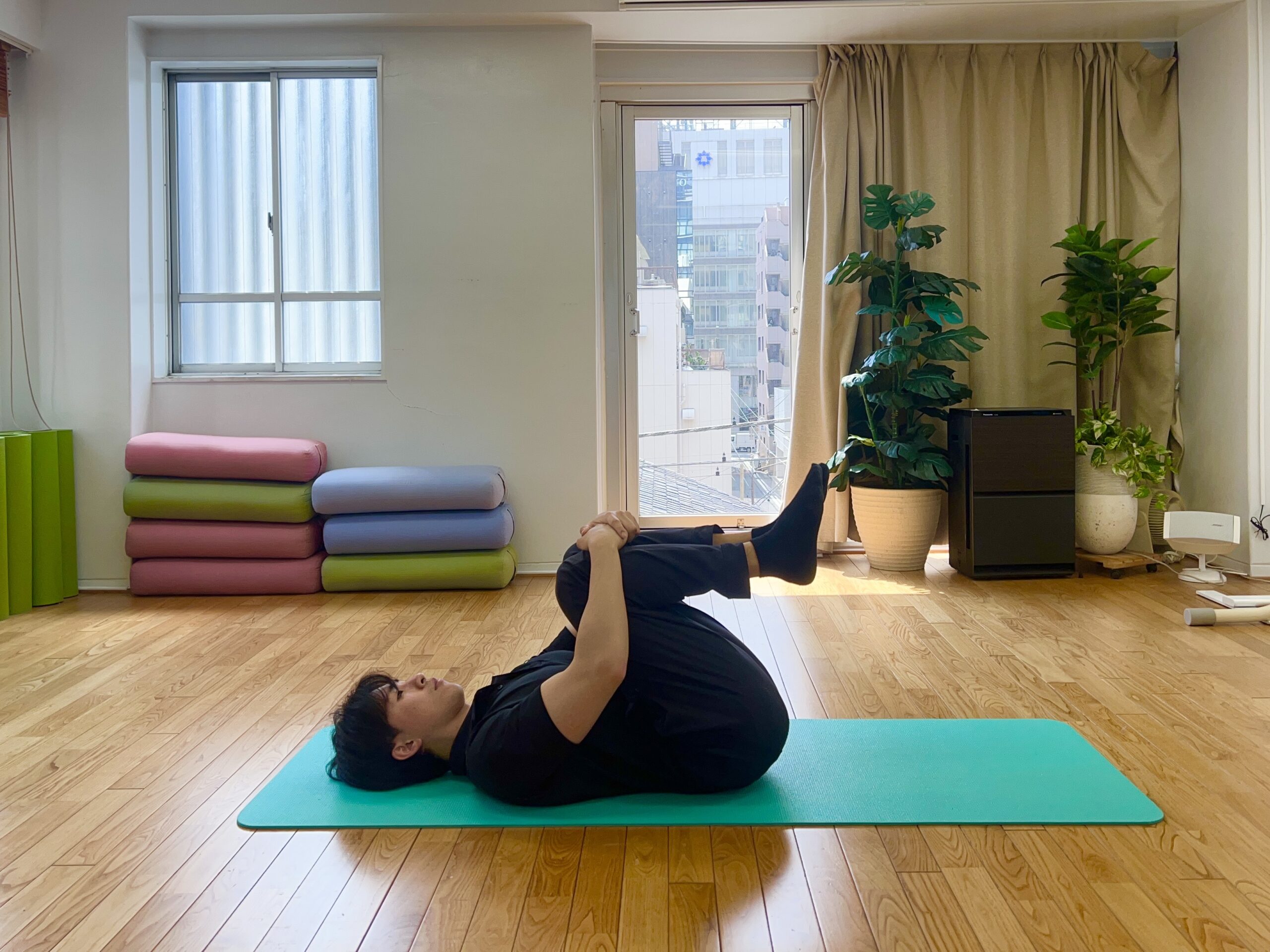 腰のストレッチ