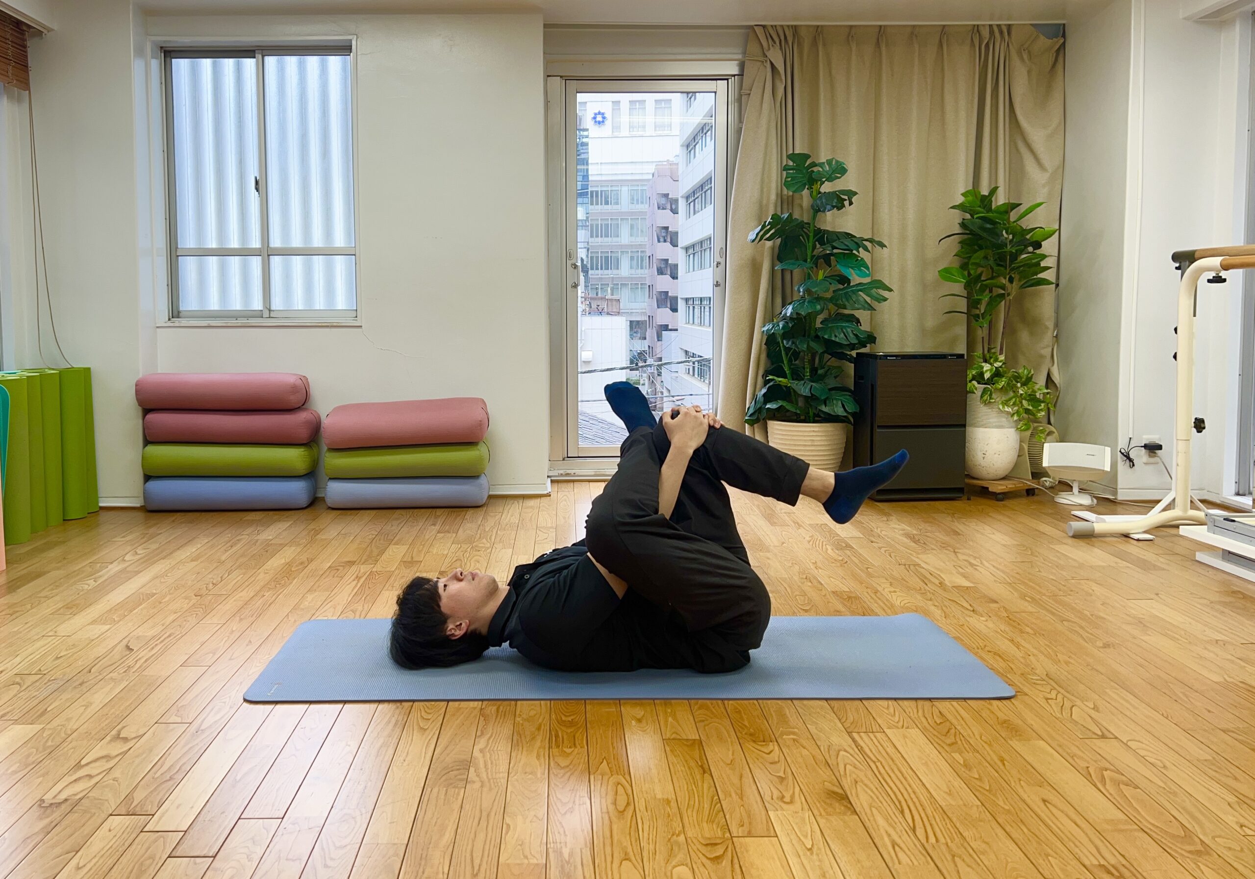 お尻のストレッチ