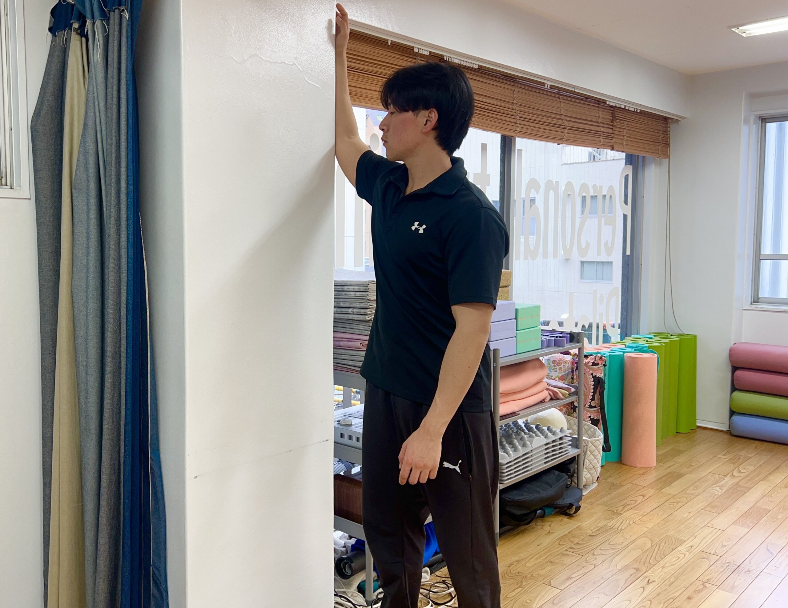 胸のストレッチ